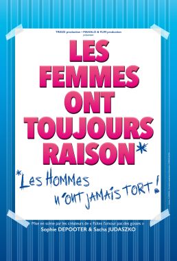 Les femmes ont toujours raison, les hommes n'ont jamais tort