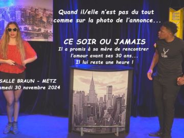 METZ, les dernières places en promo pour rire le 30 novembre avec cette comédie hilarante 🤣Profitez-en:...