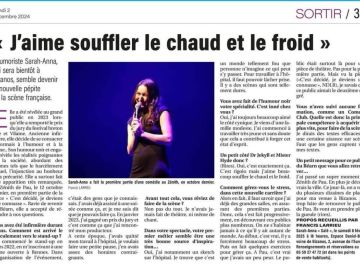 🎤 @sarah_anna_la continue son ascension !
Bel article dans @larepubliquedespyrenees pour annoncer la date du 8 février à Bizanos où plus de la moitié de la...