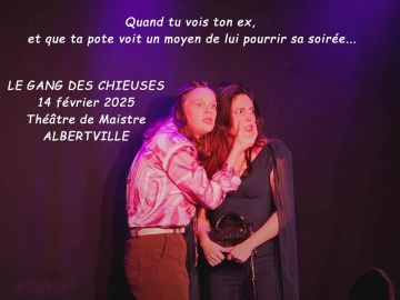 ALBERTVILLE, offrez du rire pour les fêtes avec la comédie évenement Le Gang des Chieuses le 14 février 🤣Encore quelques places en promo:...